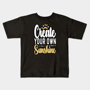 Create Your Own Sunshine Kids T-Shirt